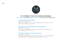 Desktop Screenshot of matijaculjak.com