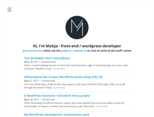 Tablet Screenshot of matijaculjak.com